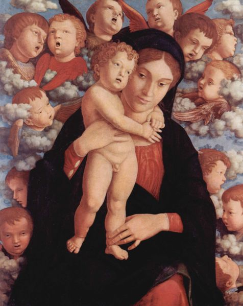 Andrea Mantegna - Maria With Child And Angels
