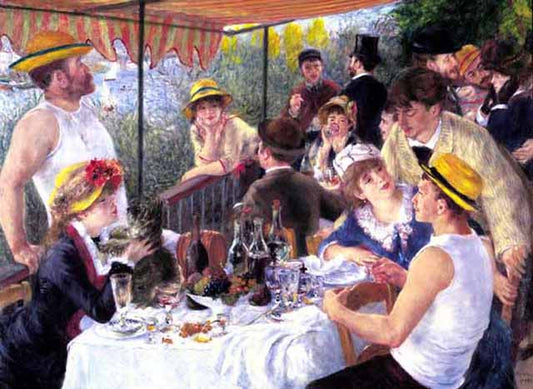 Pierre Auguste Renoir  - The Luncheon Of The Boating Party